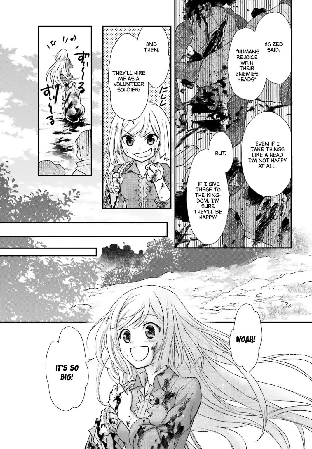 Shinigami ni Sodaterareta Shoujo wa Shikkoku no Tsurugi wo Mune ni Idaku Chapter 1 32